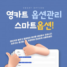 영카트5,아미나 쇼핑몰 스마트옵션관리